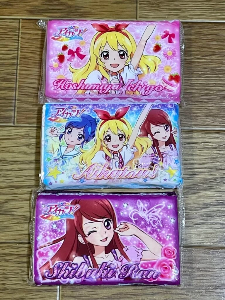 アイカツ！デザインのポケットティッシュ3種