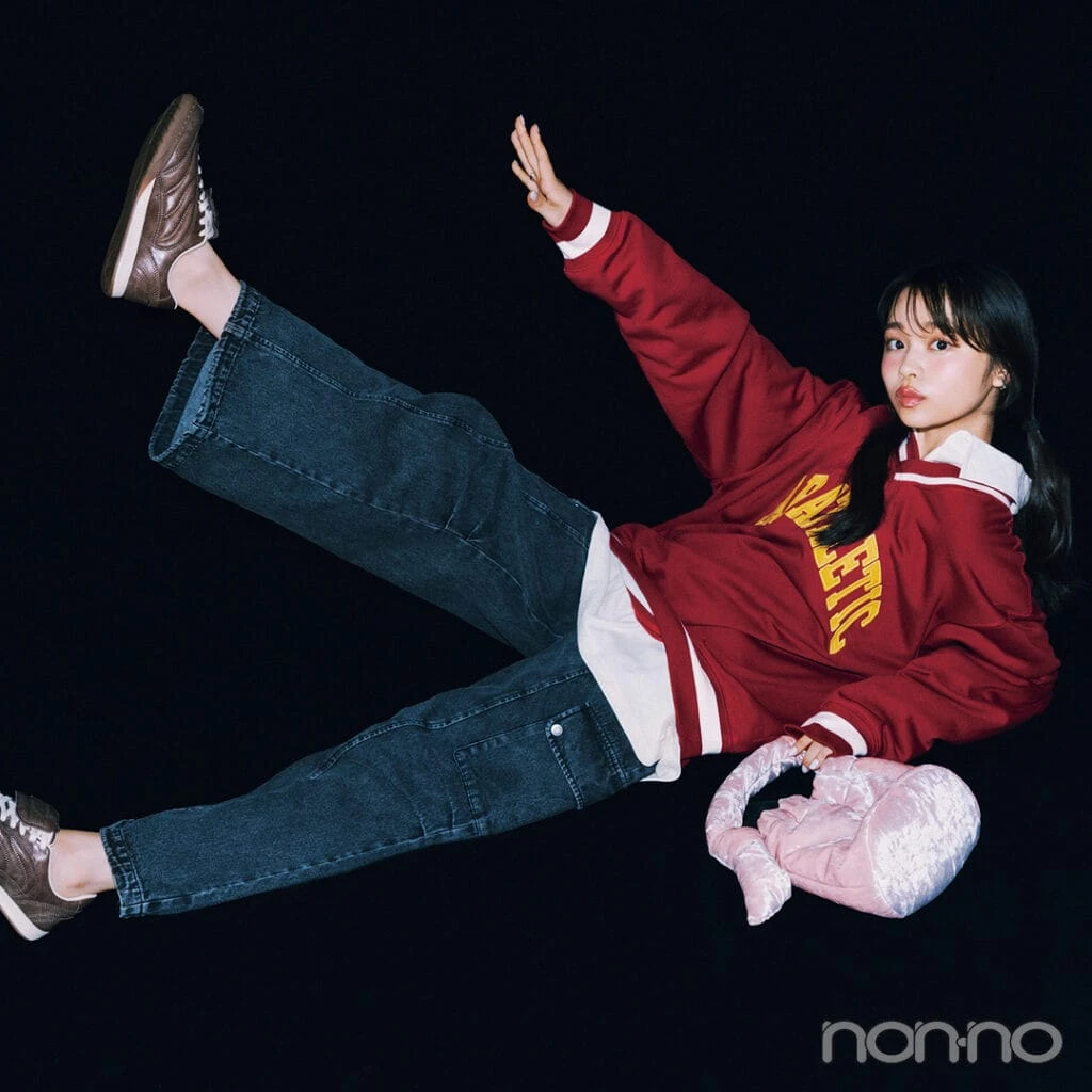 林芽亜里の冬のBUZZ服モデルカット4-2