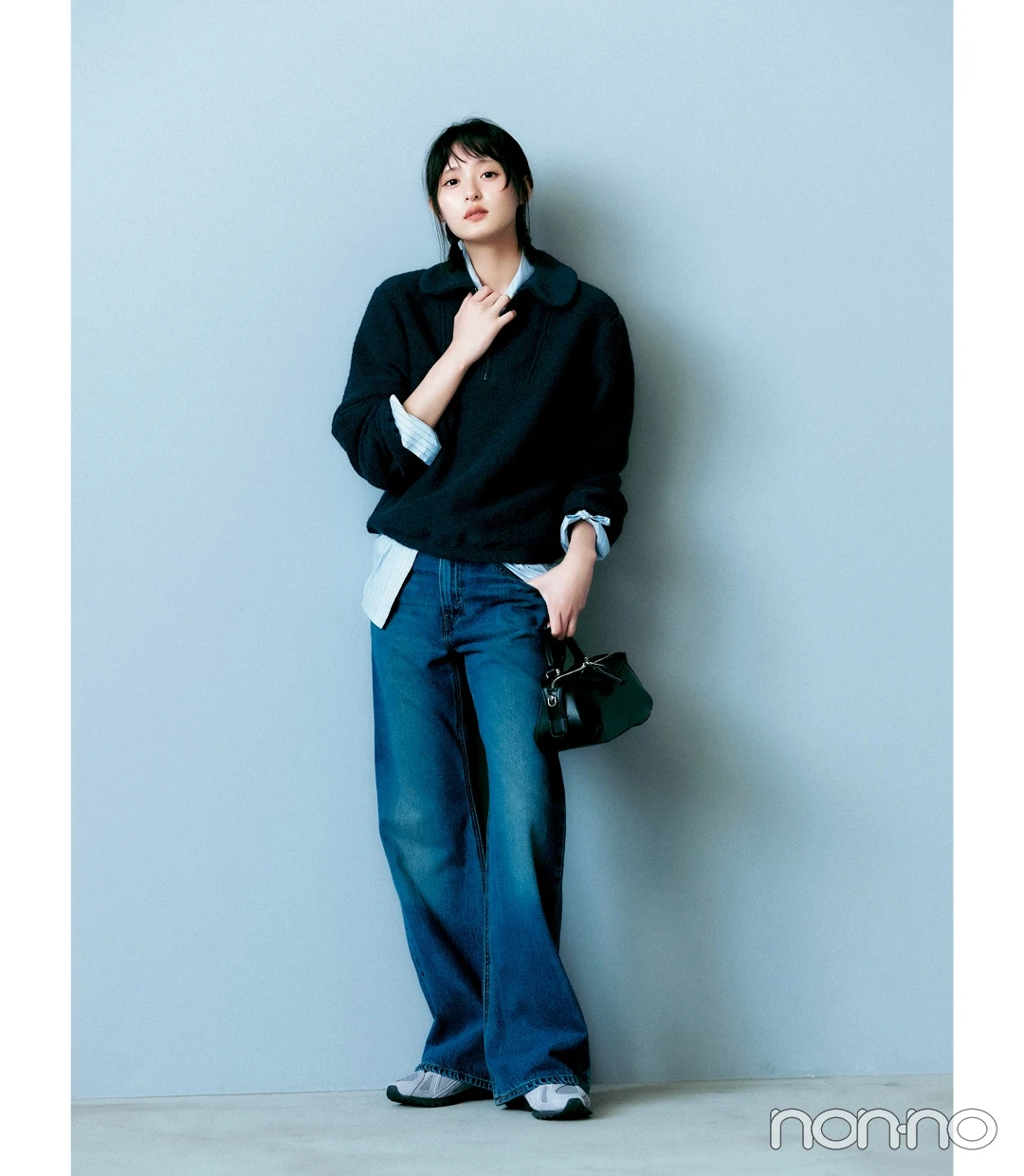 Levi’sⓇ 〈リーバイス〉のLOOSE BOOT ジーンズバギーバレルレッグジーンズをはいた遠藤さくら
