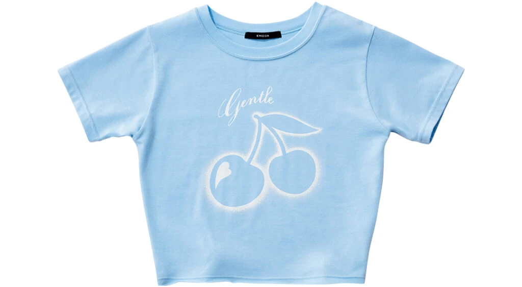 さくらんぼのちびtシャツ