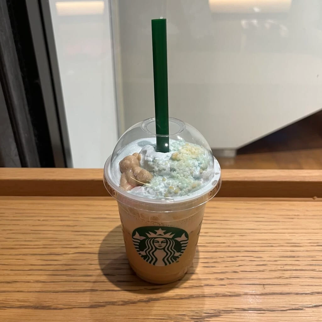 スターバックス ジェラートピケ コラボ ビバレッジ ピケ モコ ブーケ & ティーラテ　実食