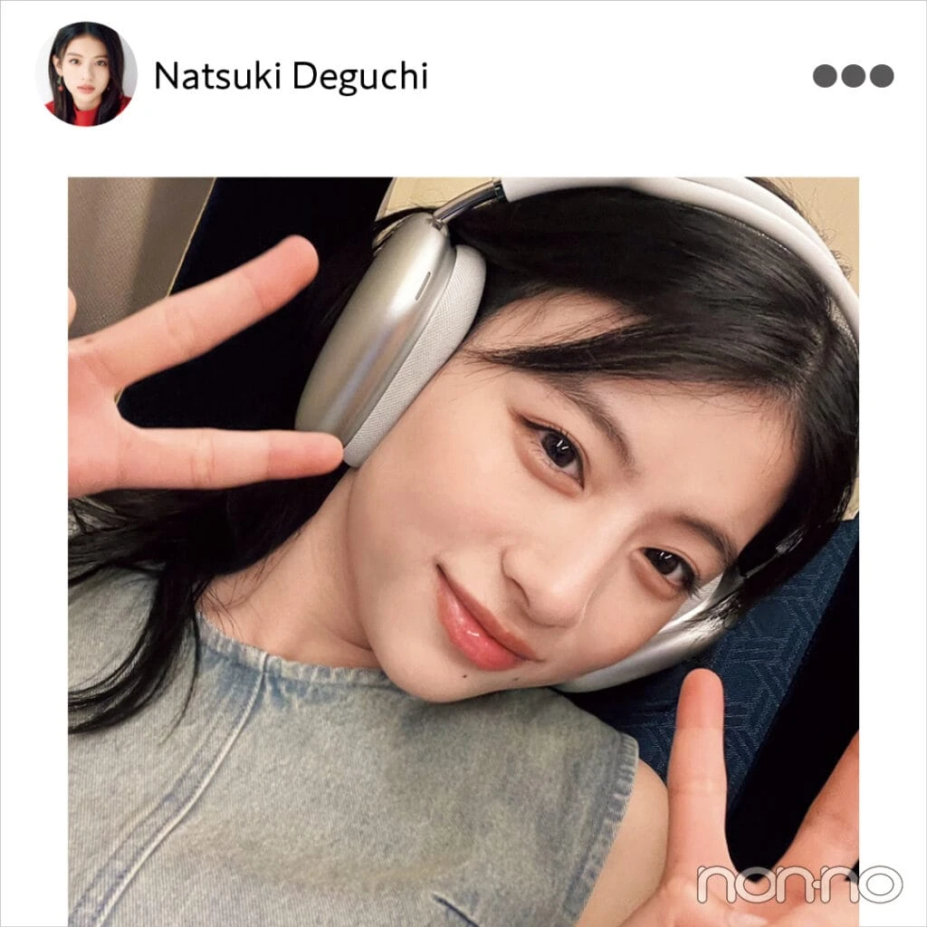 出口夏希のセルフィー、プライベートの写真