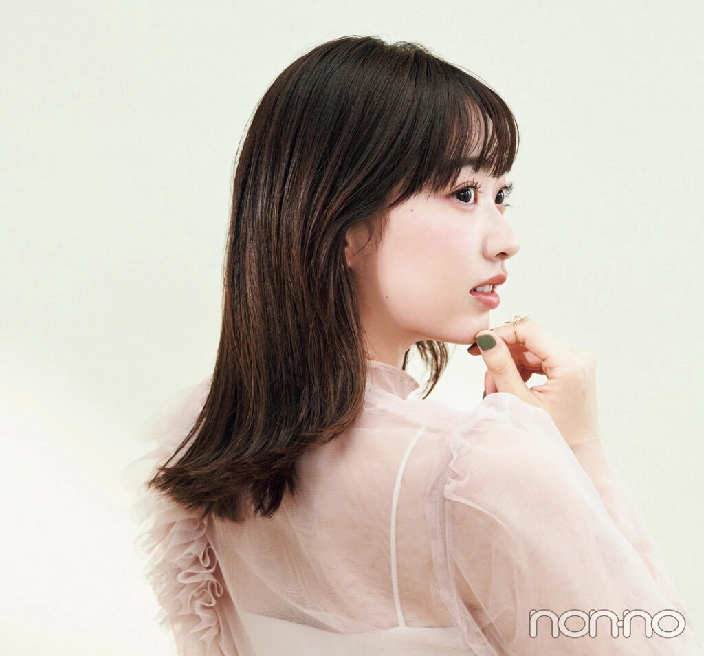 村上なずなのあか抜けNew hairにチェンジ!モデルカット1-5