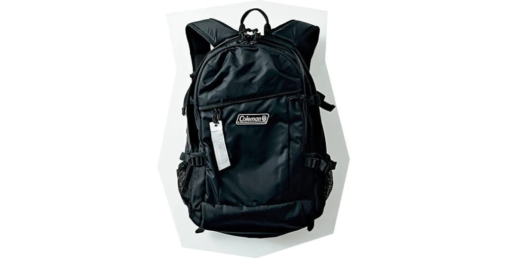 機内持ち込みバッグにおすすめのColemanの黒リュック