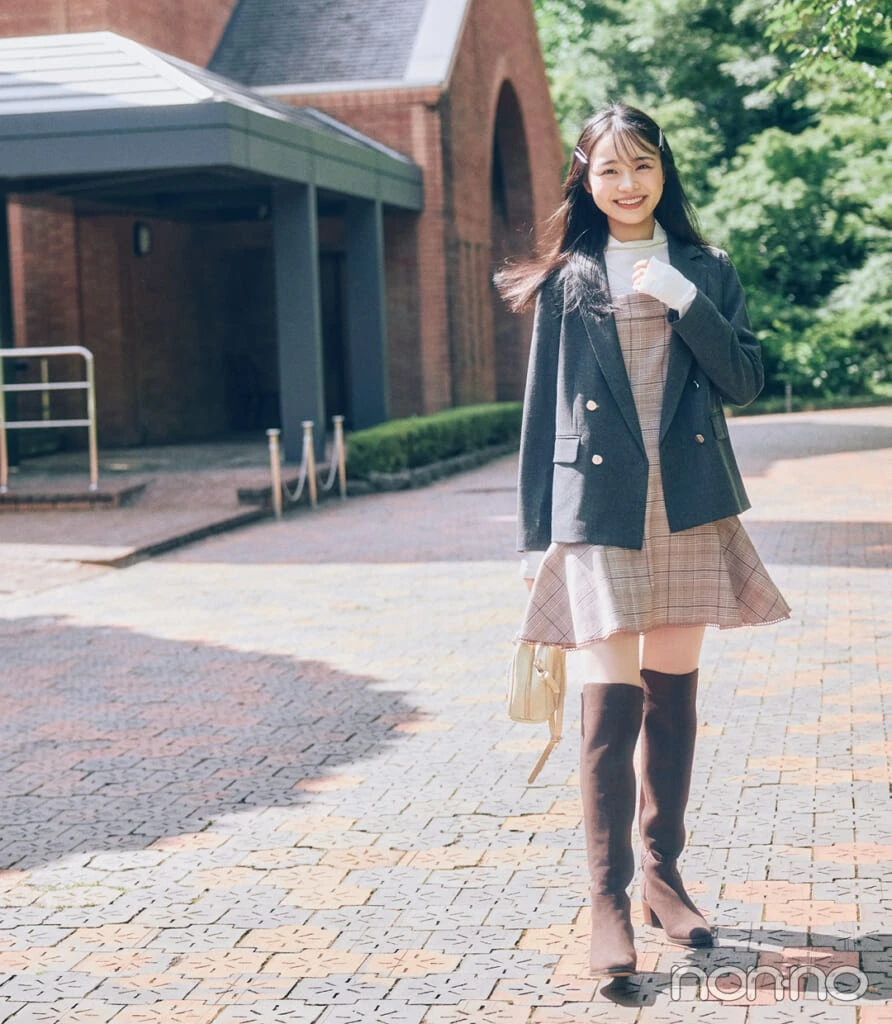 大学1年生の「作り置き通学コーデ」