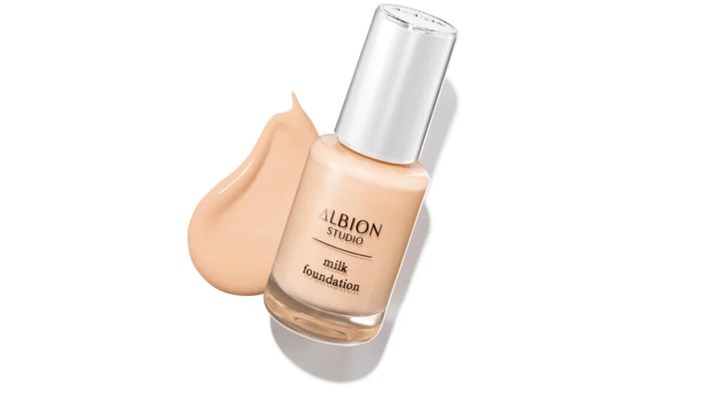 アルビオン スタジオ ミルク ファンデーション 全8色 30ml SPF29･PA+++ UV耐水性★