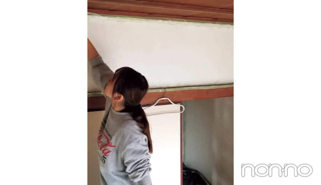 ゲストハウスの内装はサークルメンバーでDIY