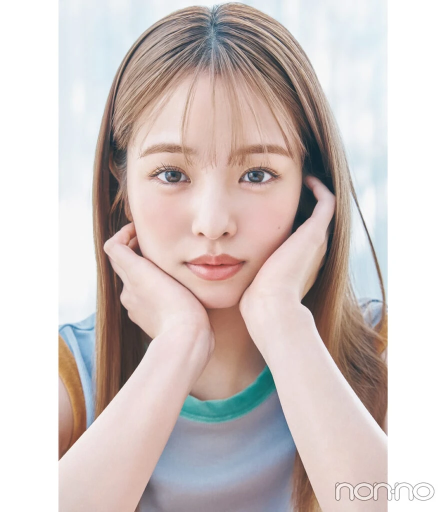 横田真悠のアイケアモデルカット1-1