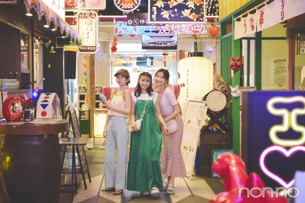 夏祭りで浴衣を着ない場合のコーデ/夏休みのお出かけ