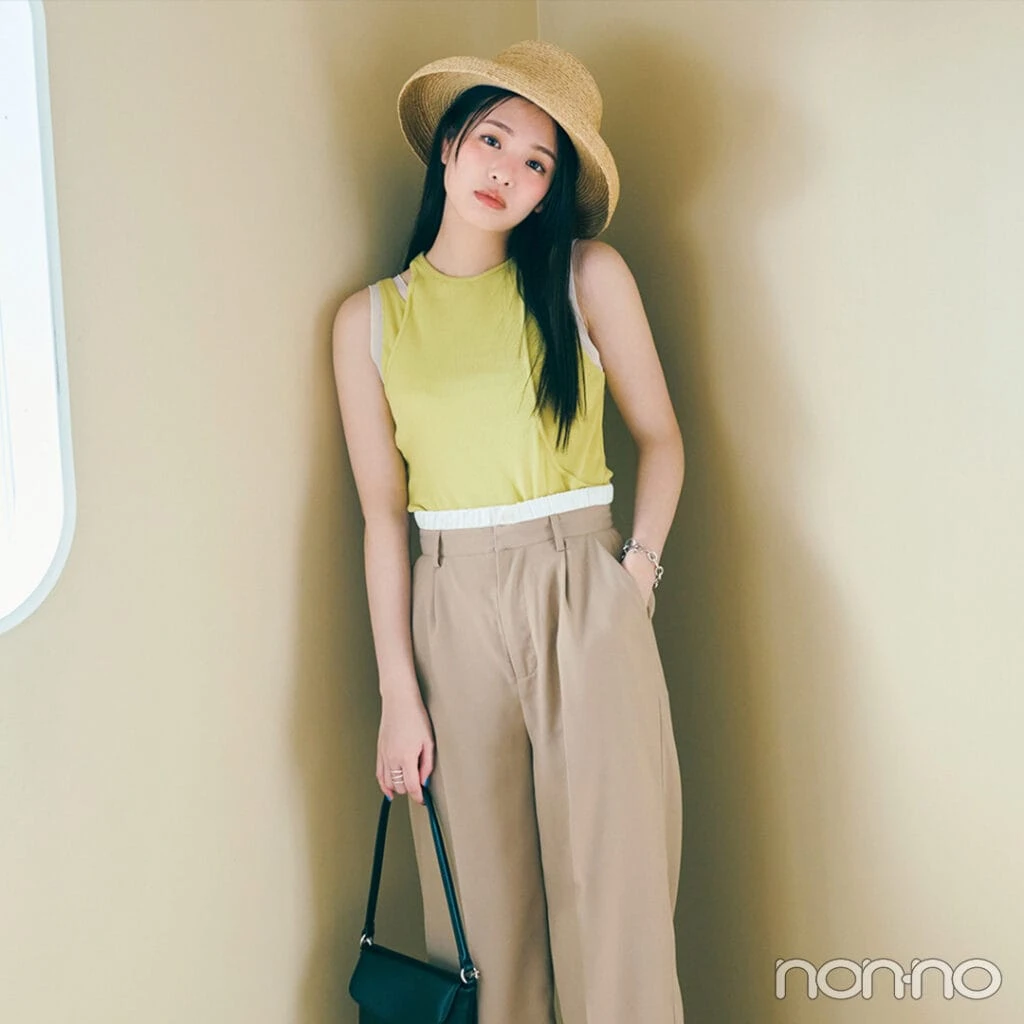 横田真悠が着こなす大学生の毎日コーデ