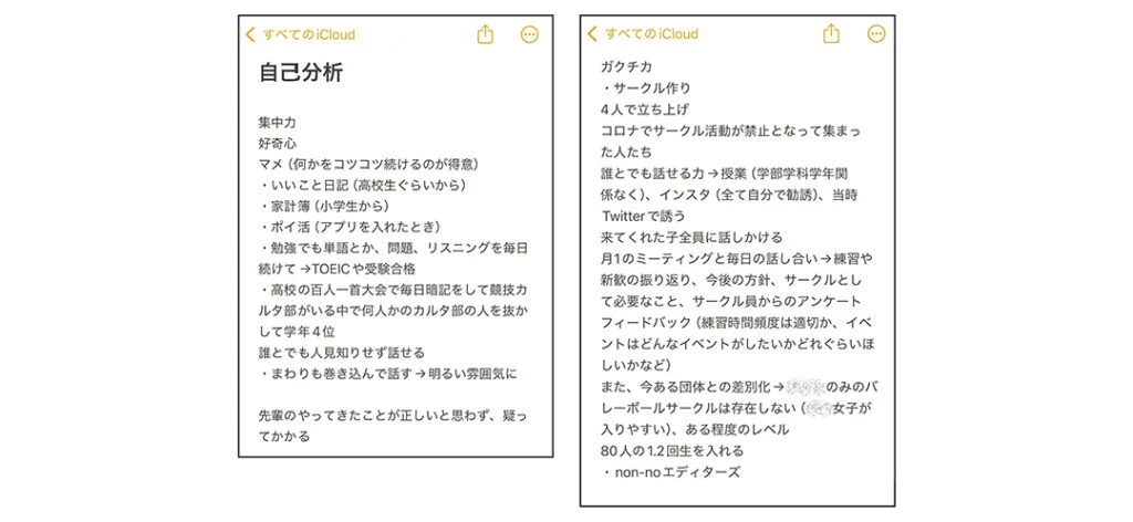 Aさんの自分史