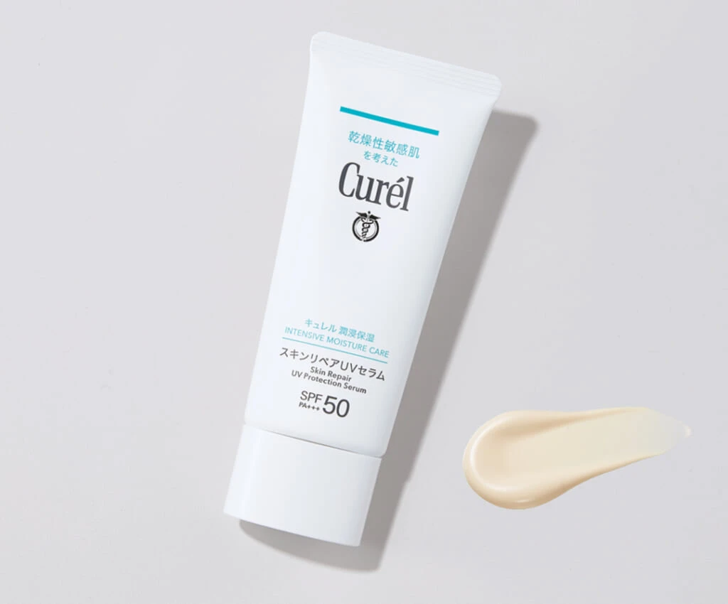 Curél
潤浸保湿 スキンリペアUVセラム