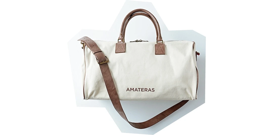 Reikaさんの機内持ち込み用バッグ「AMATERAS」のボストンバッグ