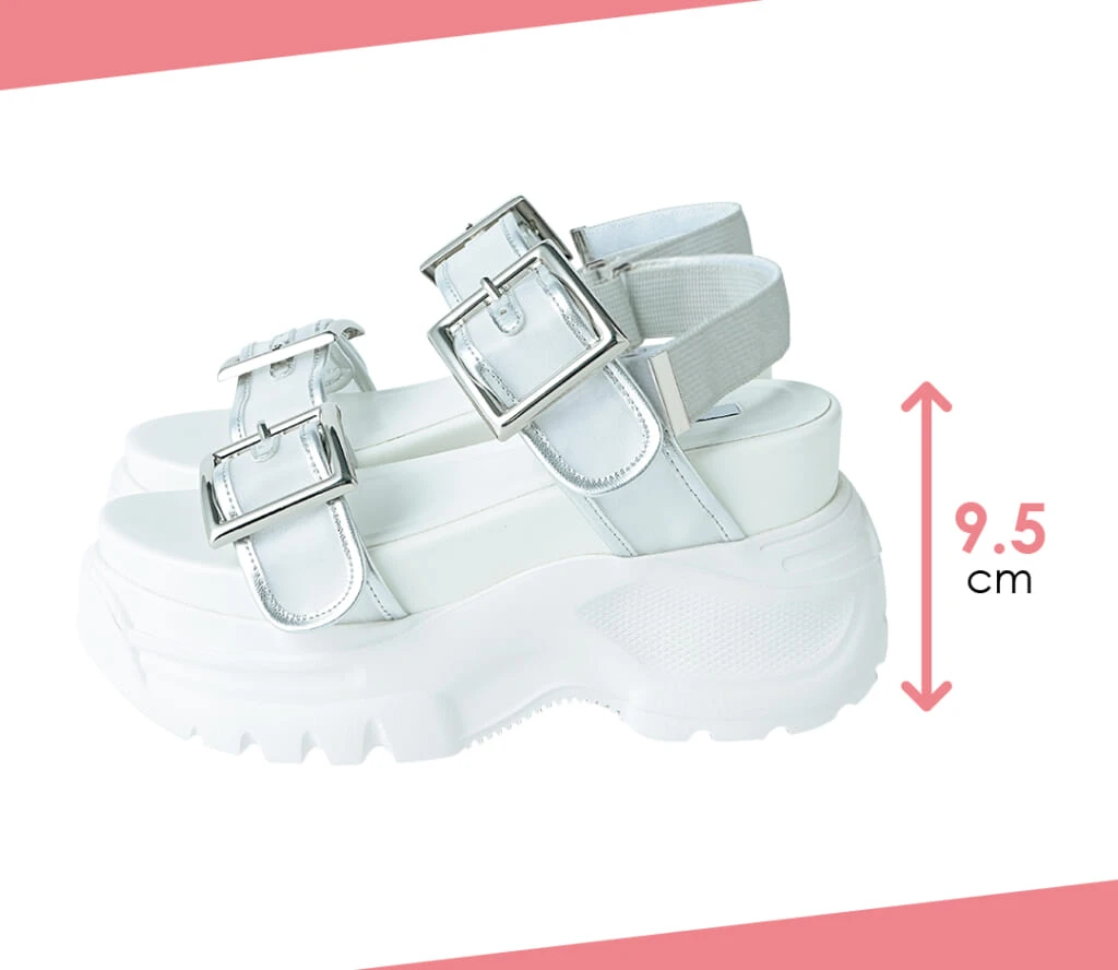 厚底サンダルアイテムカット1-10  ソールの高さ9.5cm