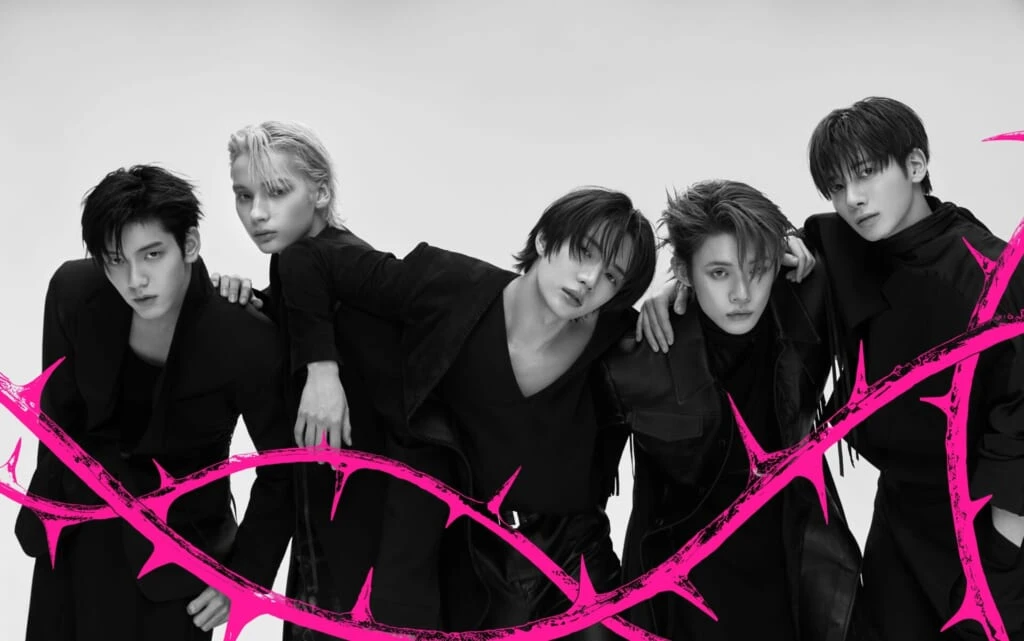 TOMORROW X TOGETHER(TXT)のSOOBIN(スビン)、YEONJUN(ヨンジュン)、BEOMGYU(ボムギュ)、TAEHYUN(テヒョン)、HUENINGKAI(ヒュニンカイ)