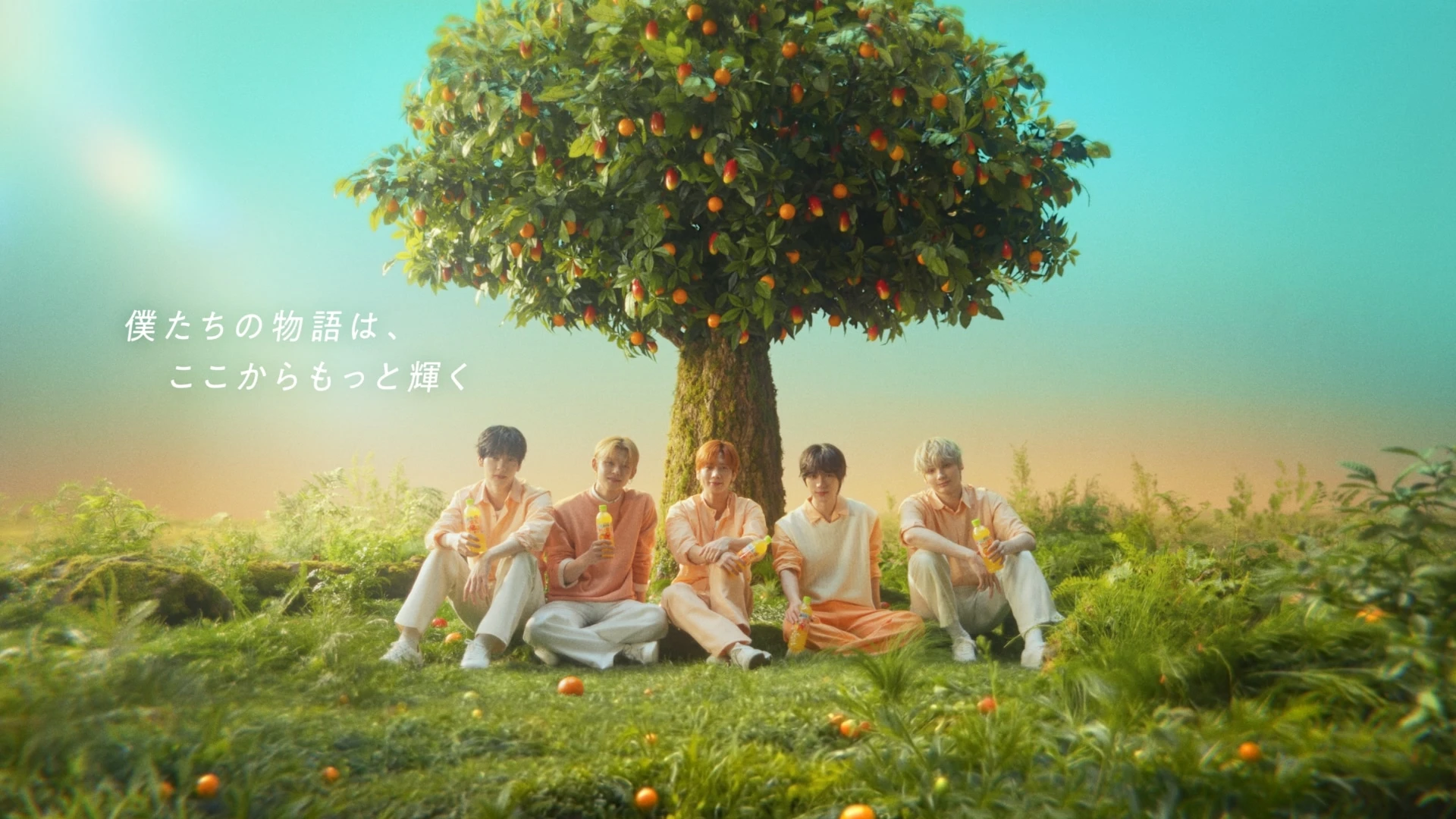 WebCMのTOMORROW X TOGETHER