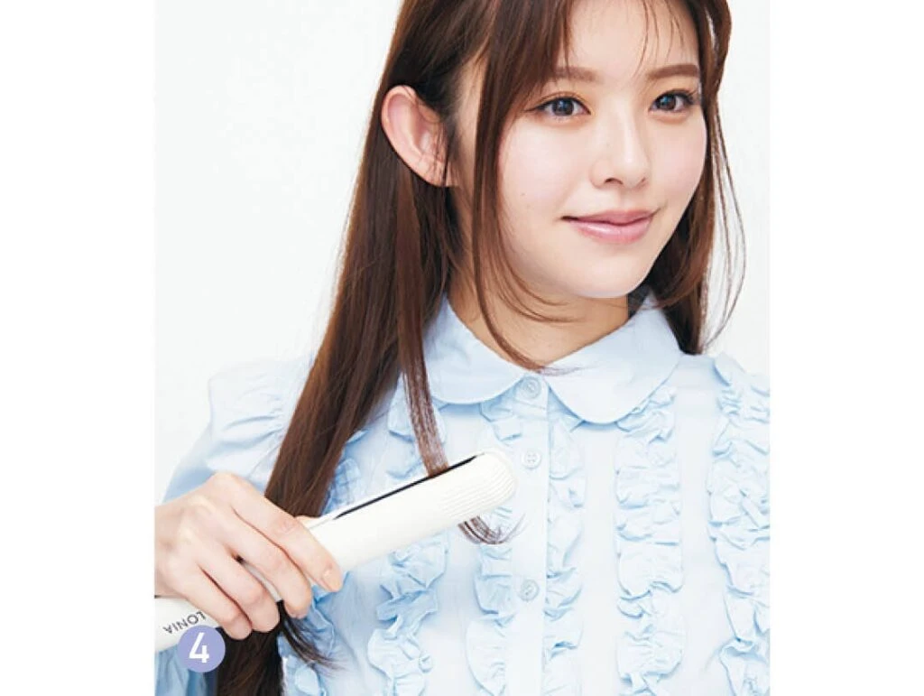 ニュアンス束カールヘアのプロセス4