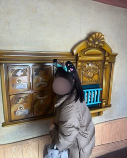ディズニーの中での写真