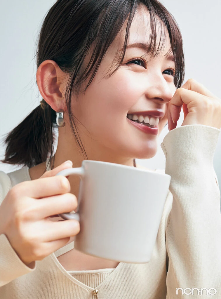 久間田琳加　「nikipa!」上からメイク＆お出かけできちゃうほど自然にカバー！