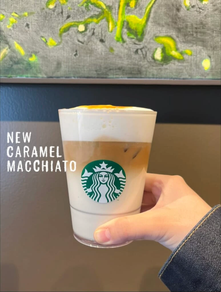 new caramel macchiato
