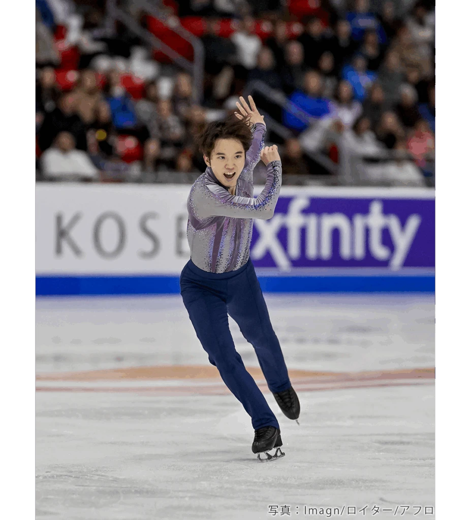 友野一希選手の2025-2026シーズンのフリープログラム「That's It (I'm Crazy）」の衣装