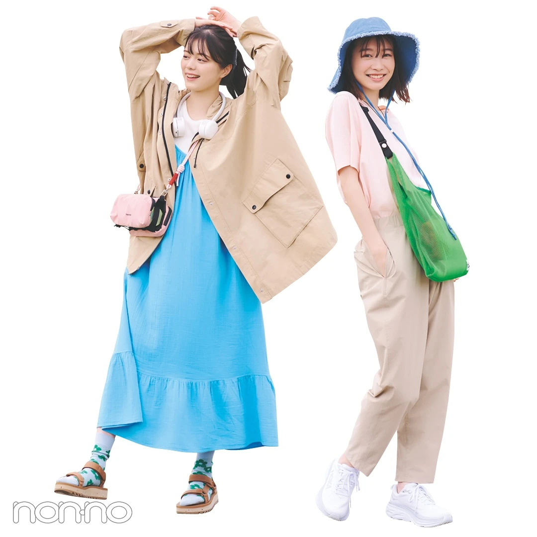 夏フェスに行く時のパンツスタイル・ワンピーススタイル/夏休みのお出かけ