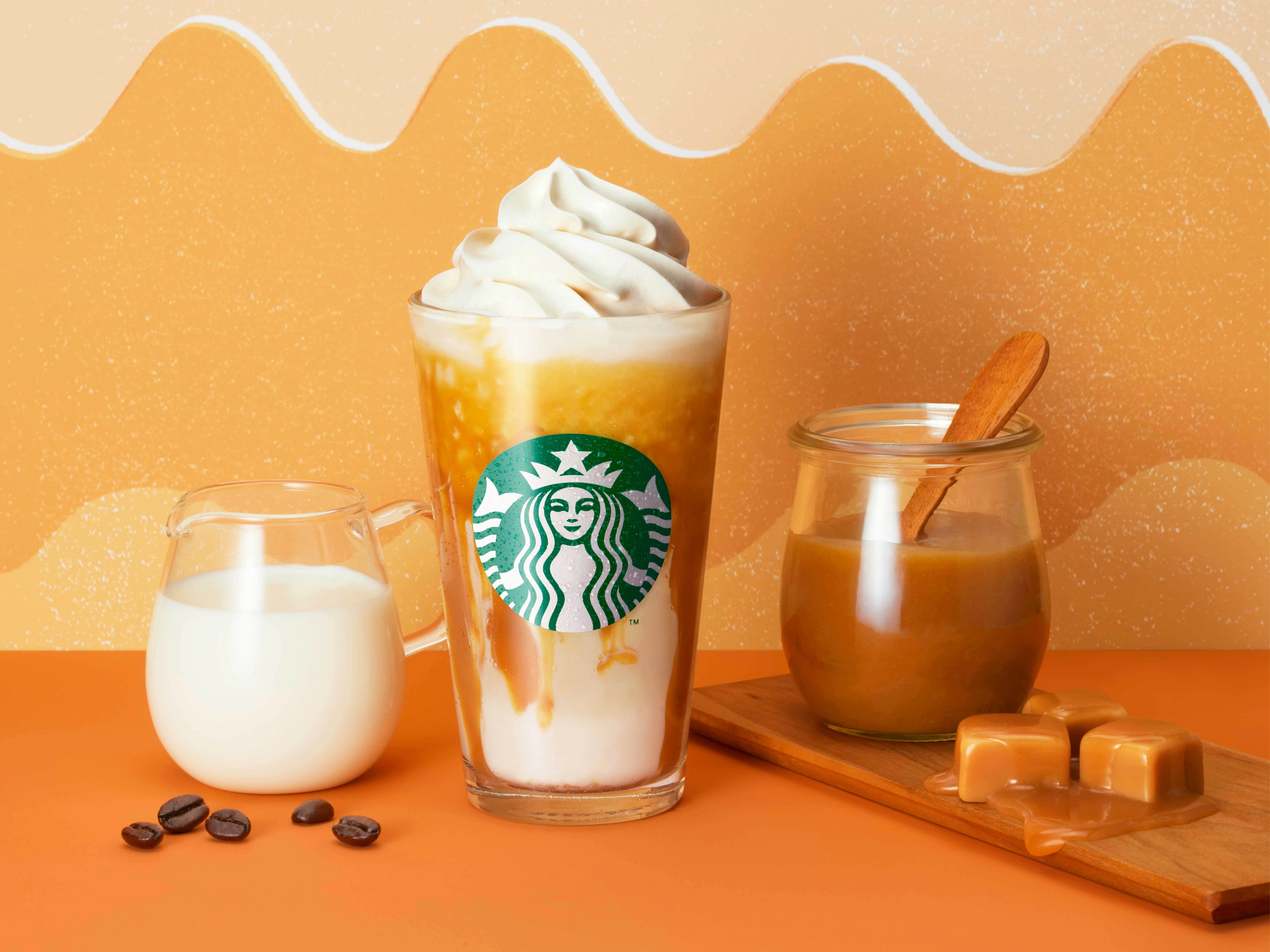 スターバックスコーヒー『キャラメリー ミルクコーヒー フラペチーノ®』