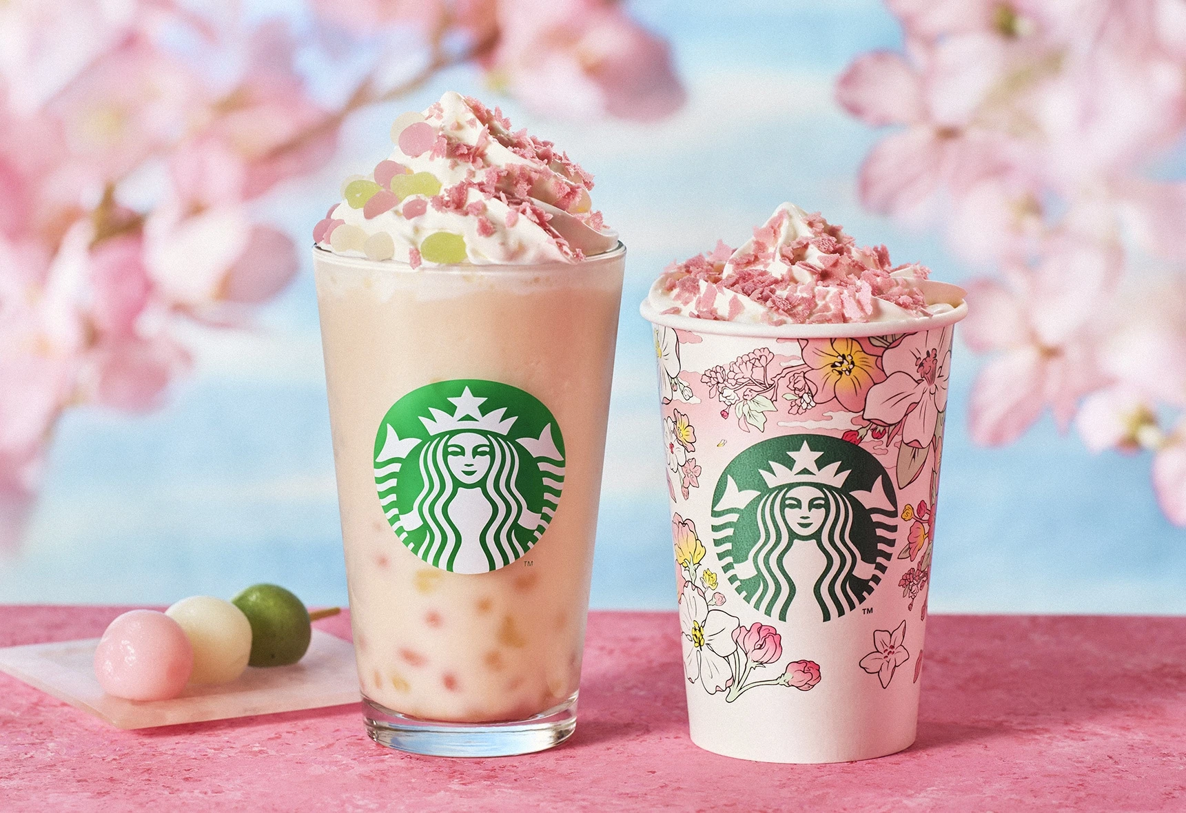 スターバックス コーヒー SAKURAシーズン第1弾ビジュアル