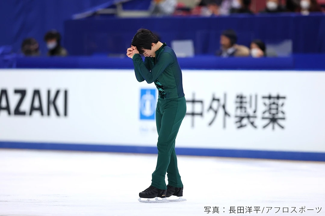 2020年フィギュアスケート全日本選手権での鍵山優真選手
