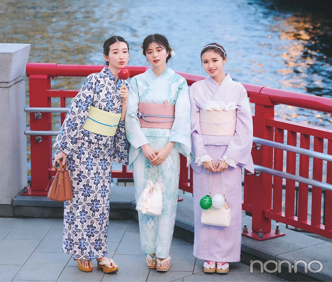 夏祭りや花火大会の浴衣全身コーデ/夏休みのお出かけ