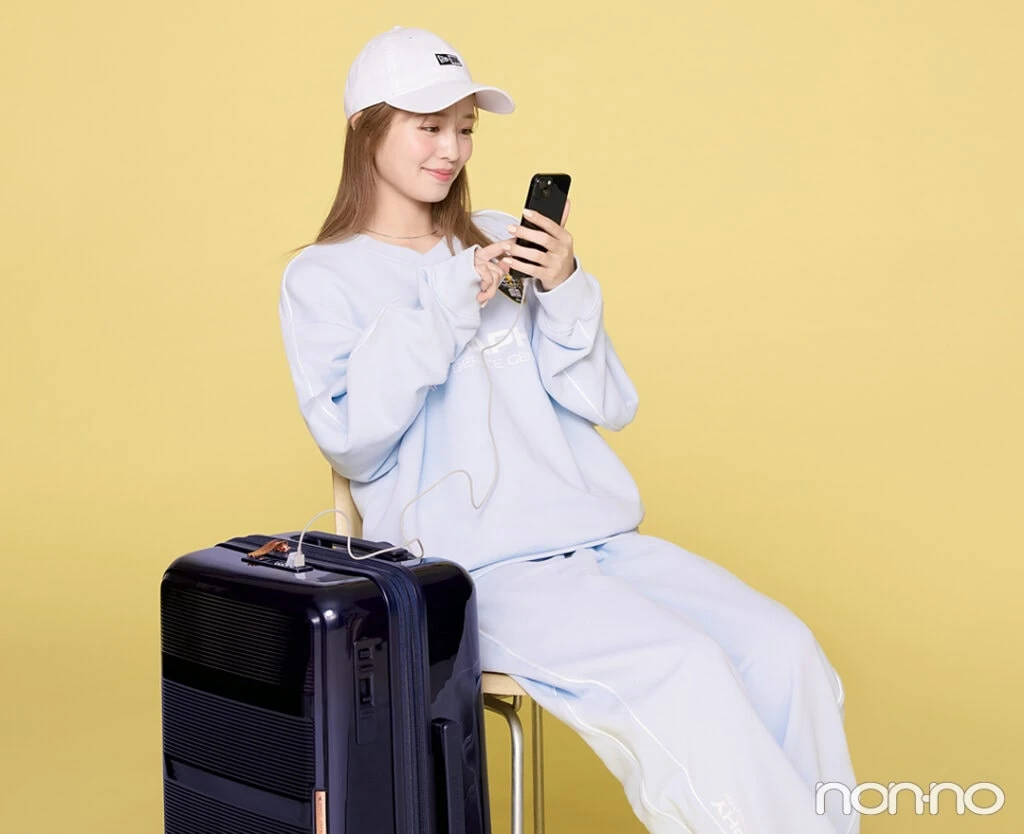 横田真悠 bijouxが人気な理由 外からコードをつないで、即充電開始!