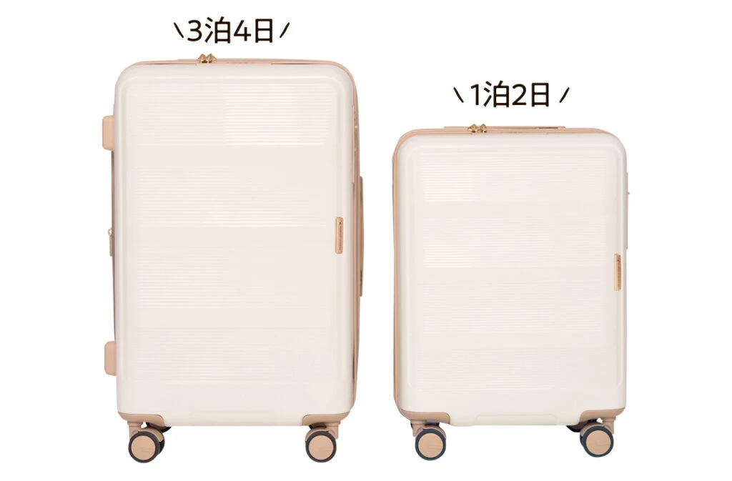 TRANSIT LOUNGE bijoux 小は機内持ち込みOK、大は容量&安定感UP