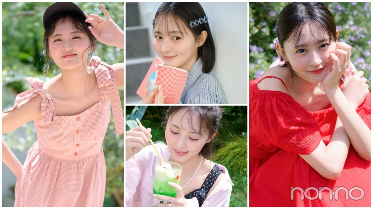 夏ワンピースを着ている遠藤さくら