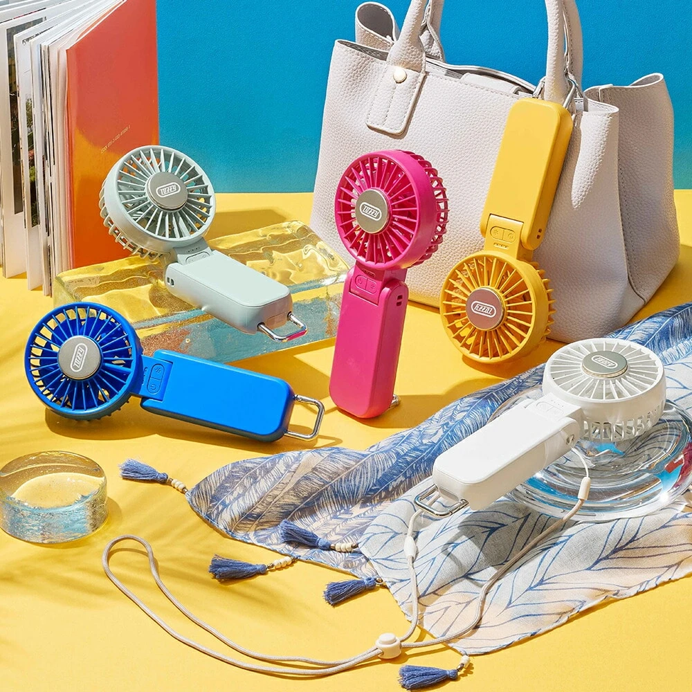 最新ひんやりグッズのToffy ひんやりダブルブレードファン