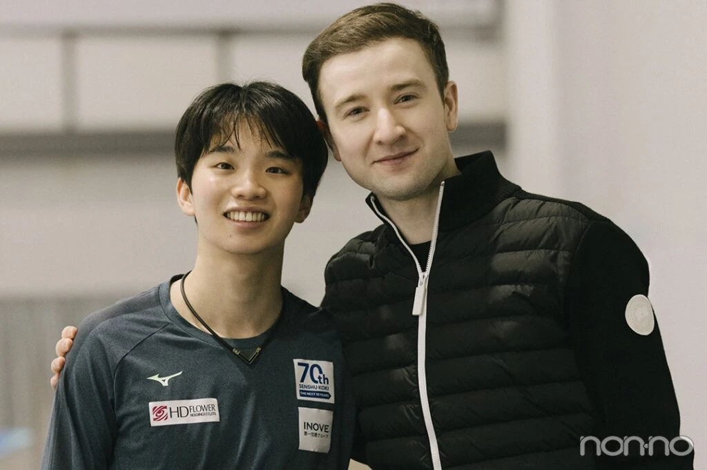 友野一希さんと振付師ミーシャ・ジーさん