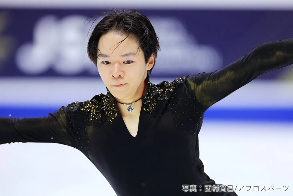 2024年全日本選手権での鍵山優真選手