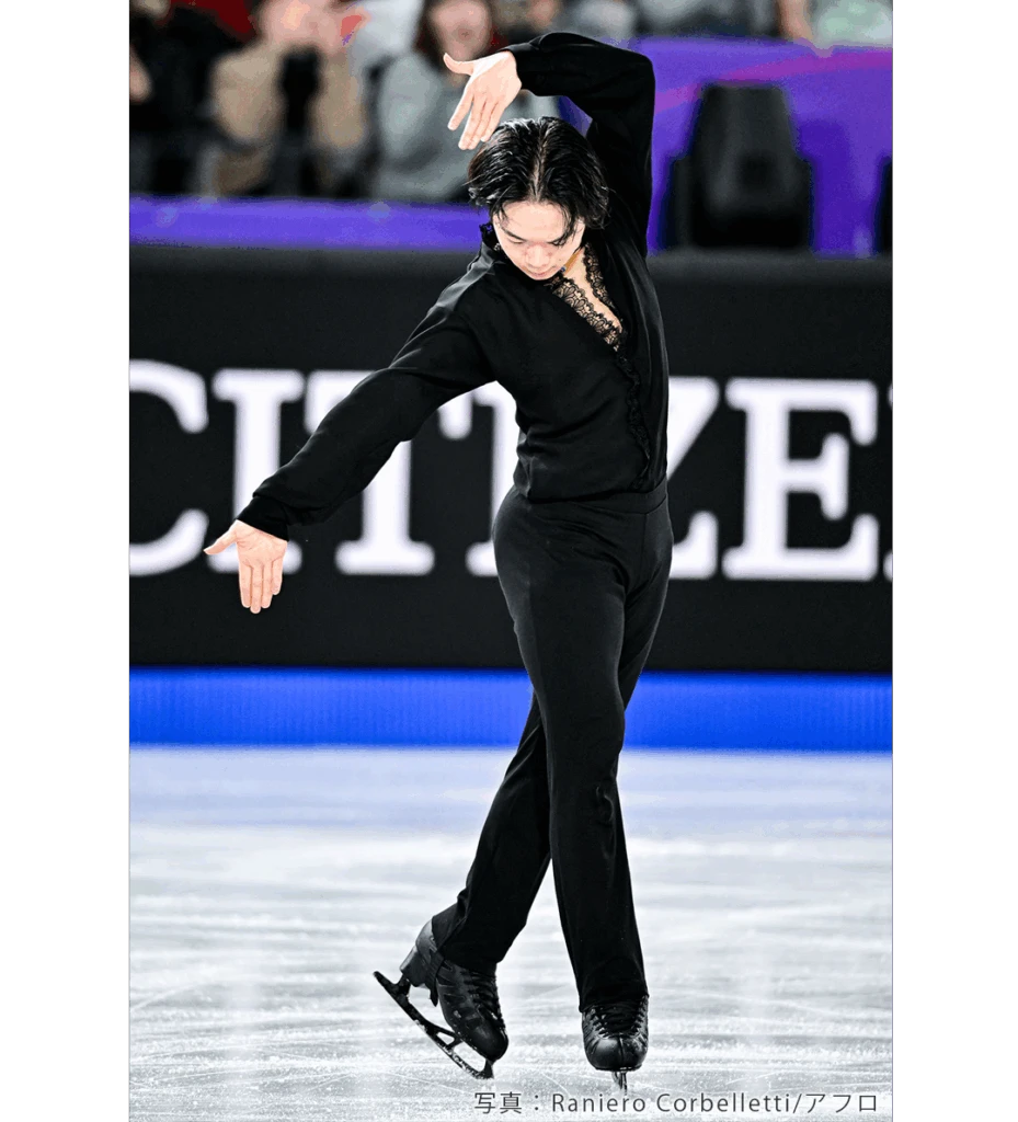  2024 GPファイナル 男子FSでの鍵山優真選手