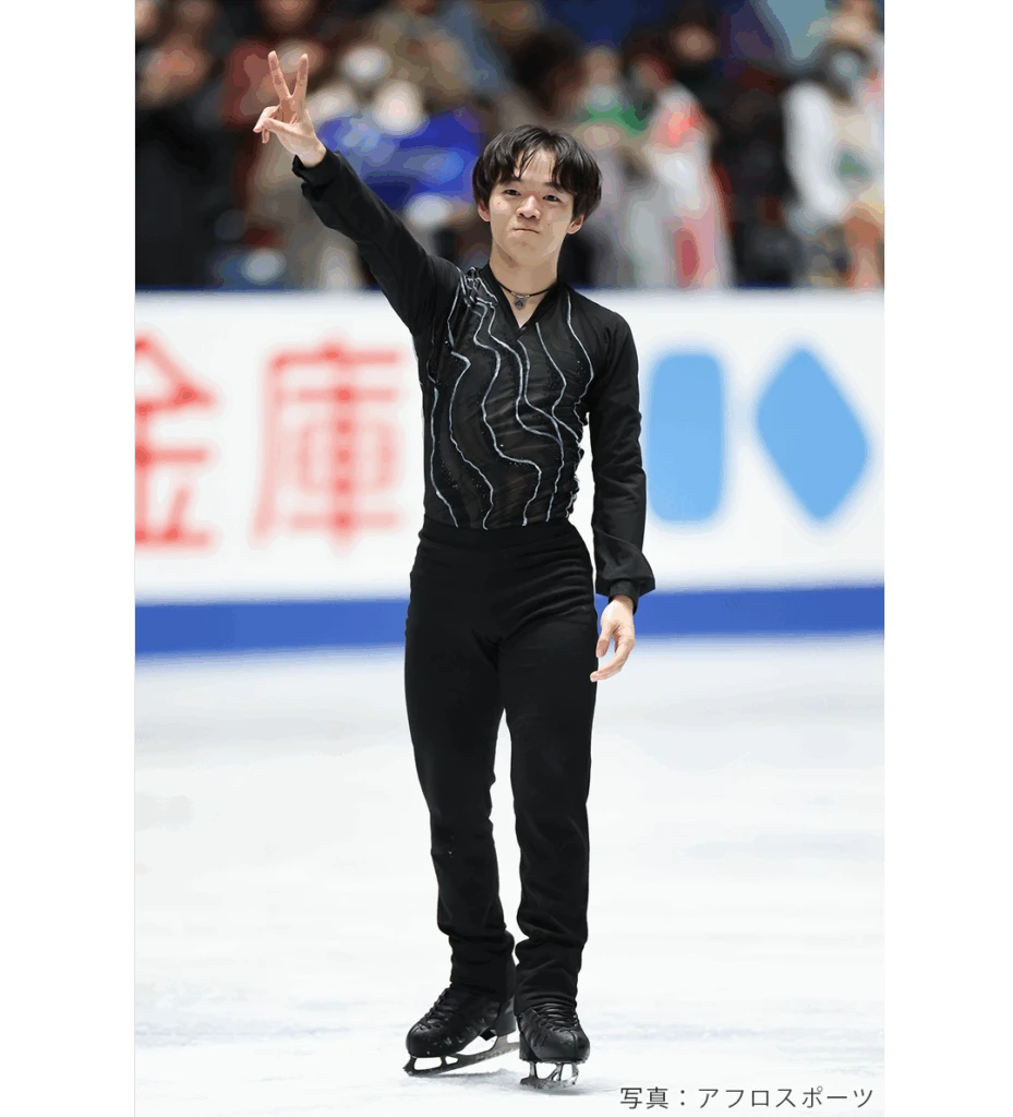 2024年グランプリシリーズで優勝した鍵山優真選手