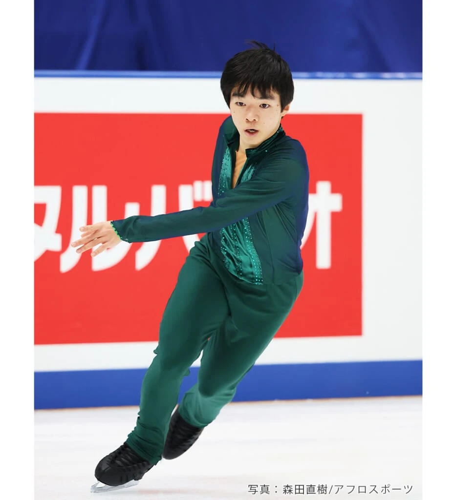 2020年 全日本選手権 男子 FSでの鍵山優真選手