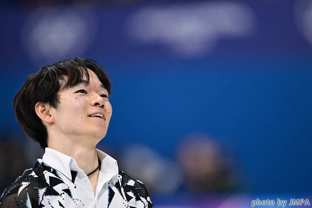 ミラノ五輪フィギュアSP2位の鍵山優真選手の演技後の表情